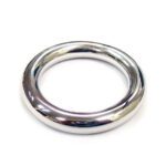 Rouge Stainless Steel 45mm Round Cock Ring - Durable & Stylish Adult Toy - Image 3