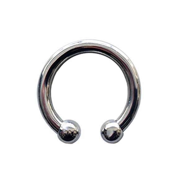 Rouge Stainless Steel Horseshoe Cock Ring 30mm - Durable & Stylish Male Enhancement