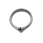 Rouge Stainless Steel Taj Cock Ring 32mm - Premium Quality for Ultimate Pleasure - Image 2