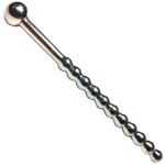 Rouge Stainless Steel Beaded Urethral Sound for Enhanced Sensation and Pleasure - Image 2