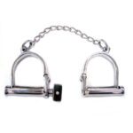 Rouge Stainless Steel Wrist Shackles - Durable, Stylish, and Secure Accessories - Image 2