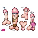 Stick A Dick Pin - Fun Party Game for Adults: Pin The Tail On The Male - Image 5