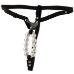Indulge in Romance: Lovers Thong with Pleasure Pearls for Ultimate Sensation