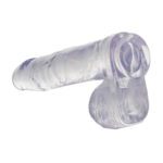 Jelly Royale 7.25 Inch Clear Dong - Realistic Pleasure for Ultimate Satisfaction - Image 3