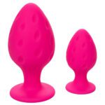 Cheeky Butt Plug Duo in Pink - Perfect for Playful Pleasure