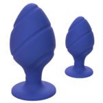 Cheeky Butt Plug Duo in Purple - Perfect for Playful Pleasure