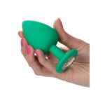 Cheeky Gems Green Butt Plugs Set - 3 Piece Collection for Ultimate Pleasure - Image 2