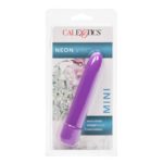 Neon Purple Mini Multi-Speed Vibrator - Compact Pleasure for Ultimate Satisfaction - Image 4