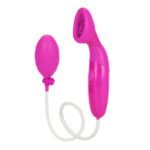 Waterproof Pink Silicone Clitoral Pump for Enhanced Pleasure - Image 2