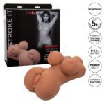 Stroke It Body Banger Flesh Brown - Ultimate Realistic Pleasure Toy - Image 4