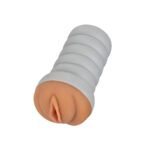 Gripper Ribbed Tight Pussy Brown Masturbator - Ultimate Pleasure Experience - Image 3