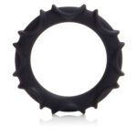 Atlas Black Silicone Cock Ring - Ultimate Comfort & Performance Enhancer