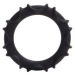 Atlas Black Silicone Cock Ring - Ultimate Comfort & Performance Enhancer - Image 2