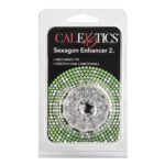 Sexagon Enhancer 2 Clear Cock Ring - Ultimate Comfort & Performance Boost - Image 3