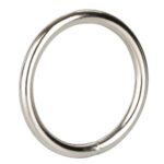 Premium Large Silver Cock Ring for Enhanced Pleasure and Performance - Image 3