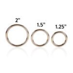 Stunning 3 Piece Silver Ring Set - Elegant Jewelry for Every Occasion