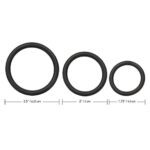 Durable 3 Piece Rubber Ring Set for Versatile Sealing and Repair Solutions - Image 3