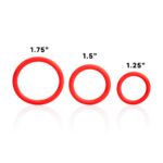 Tri-Rings Set: Premium Set of 3 Cock Rings for Enhanced Pleasure