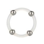 Durable Steel Beaded Silicone Ring - Large Size for Ultimate Comfort and Style - Image 2