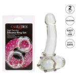 Stylish Steel Beaded Silicone Ring Set for Comfort and Durability - Image 5