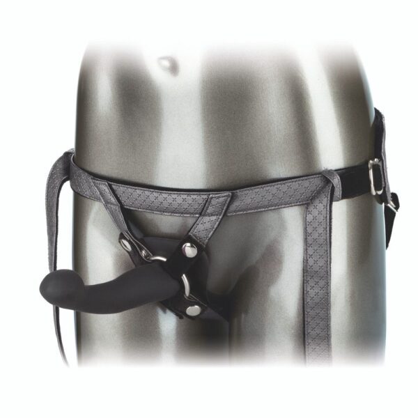 Royal Vibrating Crotchless Strap-On Set with Vibrating Probe for Ultimate Pleasure