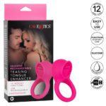 Rechargeable Teasing Tongue Enhancer Cock Ring for Ultimate Pleasure - Image 5