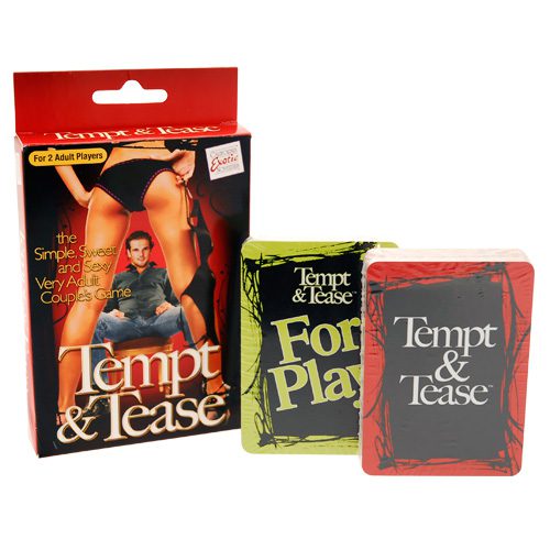 SE-2519-00-3x Tempt and Tease Game: Ignite Passion and Fun for Couples - Image 1