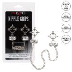 4 Point Nipple Grips with Bells - Ultimate Pleasure Enhancer - Image 4