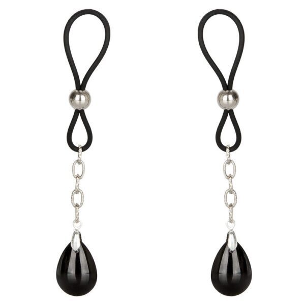 Non-Piercing Onyx Nipple Jewellery for Sensual Nipple Play
