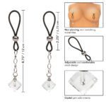 Sparkling Non-Piercing Nipple Jewellery with Crystal Gems for Sensational Nipple Play - Image 2