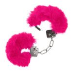 Ultra Fluffy Pink Furry Handcuffs – Soft & Adjustable for Playful Restraint - Image 2