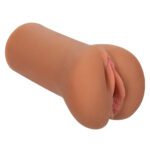 Boundless Vulva Masturbator - Realistic Flesh Brown Pleasure Device