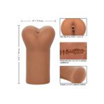 Boundless Anus Masturbator - Realistic Flesh Brown Pleasure Toy for Ultimate Satisfaction - Image 4