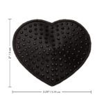 Radiance Black Heart Pasties – Sexy Reusable Nipple Covers for Daring Looks - Image 3