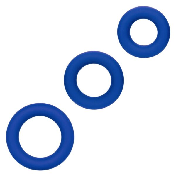 Admiral Universal Cock Ring Set in Blue - Enhance Pleasure & Performance