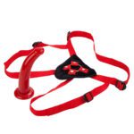 Sophia's Red Rider Strap-On Dildo: Ultimate Pleasure for Couples - Image 2