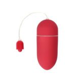 10-Speed Red Vibrating Egg for Ultimate Pleasure and Stimulation