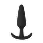 Beginner's Slim Black Butt Plug - Perfect for First-Time Pleasure