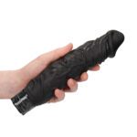 Realistic 10-Speed Black Vibrator for Ultimate Pleasure - Image 3