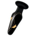 Secret Kisses 4 Inch Glass Butt Plug - Elegant Pleasure for Intimate Adventures - Image 2