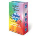 Skins Flavoured Condoms 12 Pack - Exciting Variety for Enhanced Pleasure - Image 2