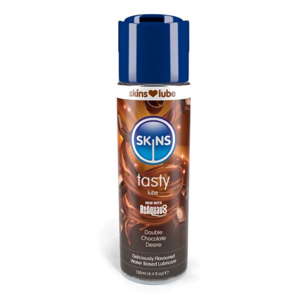 Skins Double Chocolate Desire Water-Based Lubricant 130ml - Indulge in Sensual Pleasure