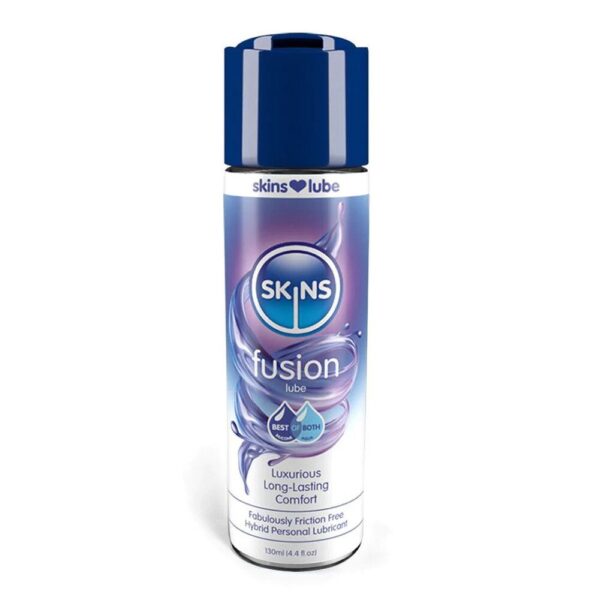 Skins Fusion Hybrid Lubricant 130ml - Silicone & Water-Based for Ultimate Comfort