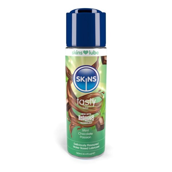 Skins Mint Chocolate Passion Water-Based Lubricant 130ml - Smooth, Flavorful Pleasure