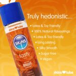 Skins Salted Caramel Seduction Water-Based Lubricant 130ml - Indulge in Sweet Pleasure - Image 2