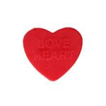 Love Heart Rose Scented Soap Bar - Luxurious Floral Fragrance for Skin Care