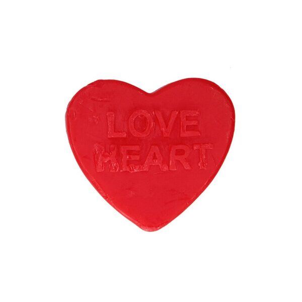 Love Heart Rose Scented Soap Bar - Luxurious Floral Fragrance for Skin Care