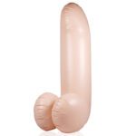 55-Inch Inflatable Blow Up Dick – Giant Gag Gift for Parties & Bachelorette Fun