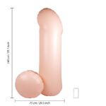 55-Inch Inflatable Blow Up Dick – Giant Gag Gift for Parties & Bachelorette Fun - Image 4