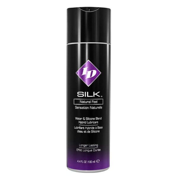ID Silk Natural Feel Water-Based Lubricant 4.4oz - Smooth, Long-Lasting Pleasure